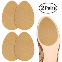 Dr. Shoesert Non-Slip Shoes Pads Adhesive Shoe Sole Protectors, High Heels Anti-Slip Shoe Grips (Yellow)