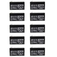 Universal Power Group 12V 1.3Ah SLA Battery Replacement for bp1.2-12 wka12-1.3f wp1.2-12 - 10 Pack
