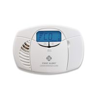 First Alert Carbon Monoxide Detector Alarm|No Outlet Required with Digital Display and Peak Memory, Battery Operated, CO410