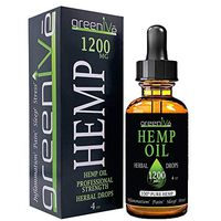 GreenIVe - Hemp Oil - Best Quality Hemp Oil - USA farmed and Bottled - Exclusively on Amazon (4 Ounce 1,200mg, Natural)