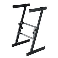 On-Stage KS7350 Pro Heavy-Duty Folding-Z Keyboard Stand