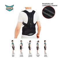 Posture Corrector - Posture Corrector for Men and Women - Back Posture Corrector Brace - Adjustable Perfect Mens Womens Upper Back Brace - Elastic Comfortable Posture Corrector Shoulder Support (XXL)