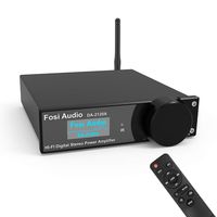 Fosi Audio DA2120A Bluetooth Amplifier Stereo Receiver 2 Channel Audio Wireless Amp, DAC SPDIF Hi-Fi Compact Mini Integrated Class D Power Amp for Home Speakers & Active Subwoofer with Remote Control
