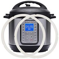 Silicone Sealing Ring 6qt for Instant Pot Sealing ring for 6 5qt Insta Pot, Sweet and Savory, Food-grade Silicone Fits IP-DUO60, IP-LUX60, IP-DUO50, IP-LUX50, Smart-60, IP-CSG60 and IP-CSG50-2 Pack