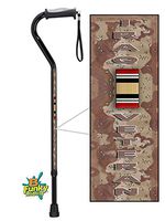 Walking Cane Gel Grip Self Adjusting Iraq Veteran Design BFunkyMobility