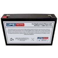 Wangpin 3FM8 6V 8Ah Replacement Battery with F1 Terminal