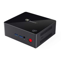 Beelink X45 Mini PC with Intel Gemini Lake J4105 4K60Hz Windows 10 Mini Desktop PC 8GB LPDDR4/128GB SSD/Dual HDMI 2.0/Dual WiFi/Gigabit Ethernet/Fan