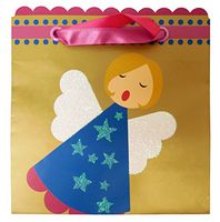 The Gift Wrap Company 6 Count Square Gift Bags, Petite, Angelic