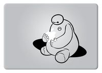 Baymax Hugging Apple Big Hero 6 for MacBook Laptop Vinyl Decal Sticker