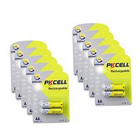 Ni-MH aa Rechargeable Battery 1.2v 600mAh Count:Pcs (20)