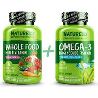 Bundle: Whole Food Multivitamin for Women 50+ and Omega-3 Fish Oil