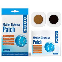 Reddhoon 30 Pack Anti-Motion Sickness Patch, Non-Drowsy, Anti-Nausea & Relief Vomiting, Nausea, Dizziness, Chinese Herbal Anti-Motion Sickness Patch for Car/Sea/Air Travel Sickness