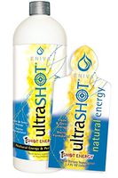 Eniva UltraShot Healthy Energy Liquid Combo Pack with Fruit and Vegetable Extracts, Minerals and Vitamins Combo (one 32 oz Bottle & one Box of Single Serve Packets, 20 Count)