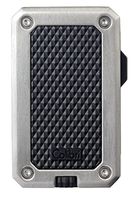 Colibri Rally Single Jet Flame Lighter (Matte Black & Brushed Chrome)