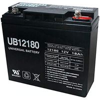 Universal Power Group UB12180 12V 18AH SLA Internal Thread Replacement for Vision CP12180