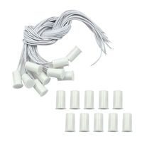 Yoohey RC 33 Surface Mount Wired NC Door Sensor Alarm Magnetic Reed Switch 10pcs