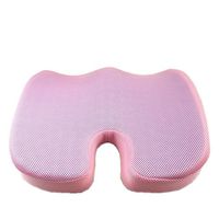 yanzi 3D Mesh Cloth Breathable U-Shaped Gel Seat Cushion for Lower Back Pain.Tailbone Injury. Sciatica. Hemorrhoid. Pelvic Pain Relief -Ideal Comfort Seat Pad for Office Chairs. Wheelchair. Car Se