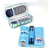 SOGG Insulin Cool Bag Waterproof Insulin Cool Bag Isothermal Diabetes Medical Cool Bag Portable Medical Travel Cooler Case Outdoor Camping, Travel, Home