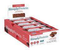 Simply Protein Bar, Cocoa Raspberry, GF and Vegan, 1.4 Ounce (Pack of 15)
