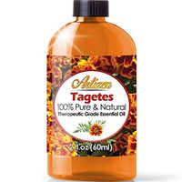 2oz - Artizen Tagetes Essential Oil (100% Pure & Natural - UNDILUTED) Therapeutic Grade - Huge 2 Ounce Bottle - Perfect for Aromatherapy
