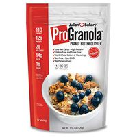 Julian Bakery ProGranola Cereal | Peanut Butter Cluster | 12g Protein | 2 Net Carbs | Gluten-Free | Grain-Free | 14 Servings