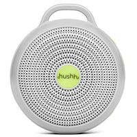 Yogasleep Hushh Portable White Noise Machine for Baby | 3 Soothing, Natural Sounds with Volume Control | Compact for On-the-Go Use & Travel | USB Rechargeable | Baby-Safe Clip & Child Lock