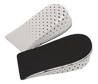 1Pair Lady Man Unisex Height Increasing Insoles -Breathable Memory Foam Invisible Increased Heel Lifting Inserts Shoe Lifts Shoe Pads Elevator Insoles (2cm)