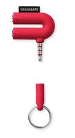 UrbanEars Slussen DJ Adapter Tomato, One Size