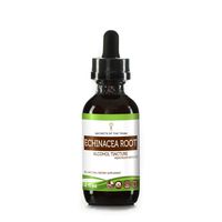Echinacea Root Tincture Alcohol Liquid Extract, Responsibly farmed Organic Echinacea (Echinacea Purpurea) Dried Root (2 FL OZ)
