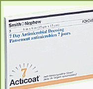 Smith & Nephew Acticoat 7 with Nanocrystalline Silver
