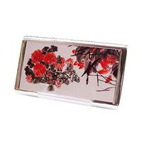 Fashion Unisex 20 Sticks Thin Cigarettes Cigarette Holder Box/Cigarette Case,C