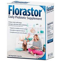 Florastor Daily Probiotic Supplement for Men & Women, 250 mg, 100 Capsules