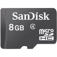 SanDisk 16GB MicroSDHC / Transflash with SD Adapter (BULK Packaging)