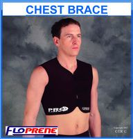 Floprene Chest Brace Black, Size - Xx.Large