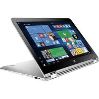 Top Performance HP x360 15.6" 2-in-1 FHD IPS 1080p Touchscreen Laptop | Intel Core i5-7200U | 12GB DDR4 RAM | 1TB HDD | Backlit Keyboard | Bluetooth | HDMI | B&O Play | Windows 10-Silver