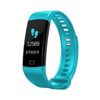 Zippem Unisex Casual Multifunctional Square Shape Waterproof Bluetooth Smart Wristband Smart Watches