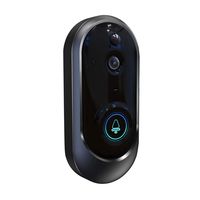 Smart Wireless WiFi Doorbell HD Camera IR Video Phone Intercom Home Security (Free, ABS plactic+Electronic Original)