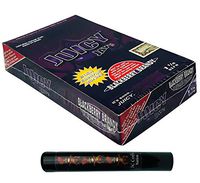Herb Airtight Tube Pocket Protector with Juicy Jay's BlackBerry Brandy 1.25 Flavored Hemp Rolling Papers 24 Count Box DC Crafts Nation- Tiki Man