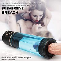 Exquisite Workmanship Electric Blow-Job Men Deep Throat Sucking Oral Cup Vibrating Masturbator Cup Automatic Aircraft Cup Man Toy Hands Free Underwear Device for Men Tshirt Male Masturbation
