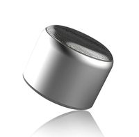 Mini Bluetooth Speaker, Luhuanx Portable Wireless Bluetooth 4.1 Touch Speakers with 5W HD Sound and Shock Sound, Phone Call Speaker,Handsfree, 4H Playtime for Phone, Tablet, TV, Gift Ideas (Silver)