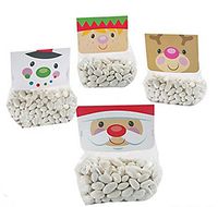 Cheery Christmas Cellophane Bags with Header