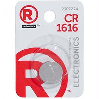 CR1616 3V/50mAh Lithium Coin Cell Battery