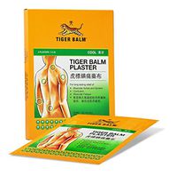 Tiger Balm Patch Plaster Medicated Pain Relief 10X14CM Cool 9PATCHES