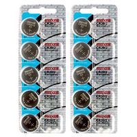 2X 5pc Maxell 3V Lithium Coin Cell Battery CR2012 Replaces CR2012 Fast USA Ship