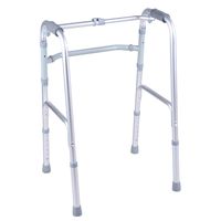 LBYMYB Elderly Walker Foldable Four Point Cane Aluminum Walker Wheelless Walker Wheelchair