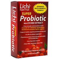 Lichi Super Fruit Lactospore Probiotic, 30 Count ( Multi-Pack)