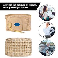 ZSZBACE Spinal Massager Physio Decompression Back Belt Air Traction Waist Brace Lumbar Support Back Massage for Back Pain Relief Pain Lower