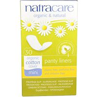 (6 PACK) - Natracare Mini Panty Liners | 30s | 6 PACK - SUPER SAVER - SAVE MONEY