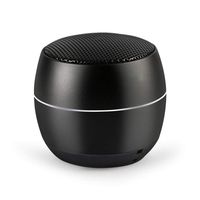 SENXIN Enhanced Stereo Edition Portable Bluetooth Speaker S3, Custom Bass Radiator,with Bluetooth Chip 5.0 (Black)