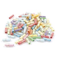 ISKYBOB 200 Pieces Clear Message Capsules Creative Mini Letter Pills Paper Roll in Wishing Bottle Friendship Gift Party Favors